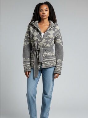 Gap small Gray Hooded Women's Jacket